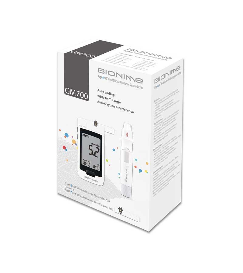 Bionime Glucose Test Meter (Model GM 700) | Wealzin